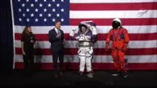 NASA unveils new spacesuits for Artemis program