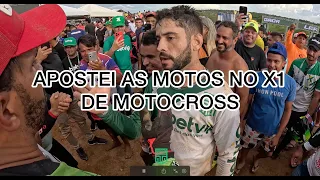 APOSTEI AS MOTOS NO X1 DE MOTOCROSS