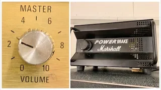 Master Volume VS Attenuator - How to get MARSHALL Tube tone at home!