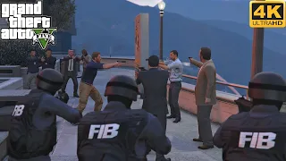 The Betrayal Scene - Grand Theft Auto 5 (4K 60FPS)