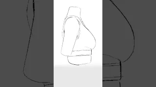 Mistake When Drawing Chest - Quick Art Tips #art #sketch #shorts #tutorial #drawingtutorial #anime