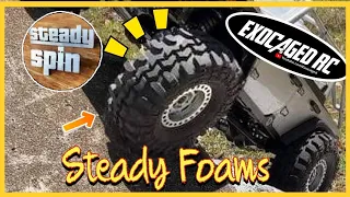 SCX6 Steady Foams in Proline Swampers SX on Vitavon Beadlock