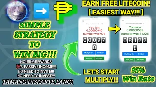 BEST MANUAL BET STRATEGY TO MULTIPLY YOUR LITECOIN BALANCE IN FREE-LITECOIN.COM | EARNSPIRINGTV