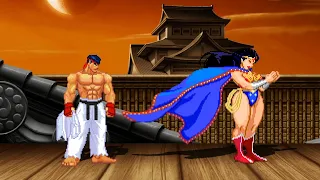 SHIN RYU vs WONDER WOMAN - High Level Awesome Fight!