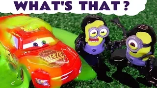 Cars Toys Lightning McQueen and Minions Story