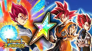 100% EZA SSG VEGETA + LR SSG/SSB GOKU & VEGETA ROTATION! Dragon Ball Z Dokkan Battle