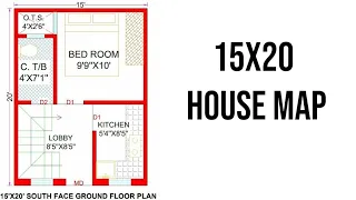 15x20 House Plan | Ghar ka Naksha |Superior Home Design