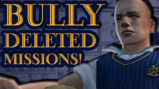 Bully Beta - ALL Deleted Missions! (Analysis & Leftovers)