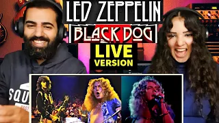 We react to Led Zeppelin - Black Dog (Live at Madison Square Garden 1973) | REACTION