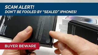 Watch First Before Buying a "Sealed" iPhone From 3rd Party // Don't Be Fooled By These Scam Artists