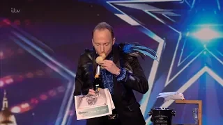 Britain's Got Talent 2020 Håkan Berg’s Hilarious Magic Act Full Audition S14E06