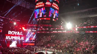 Ronda Rousey Debut Woman´s Royal Rumble 2018 Entrance Live Wells Fargo Center Live HD