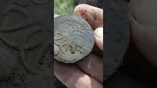 5 копеек 1760 года Елизавета Петровна поиск монет с металлоискателем коп 2023