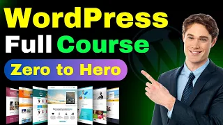 WordPress Full Course For Beginners 2024 | How to Make a Website on WordPress For Free