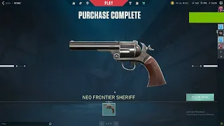 Buying neo frontier sheriff!