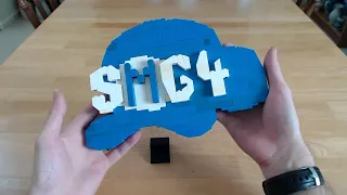 Building the Lego SMG4 Logo