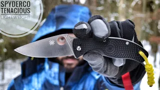 Нож Spyderco Tenacious Lightweight, обзор+ разборка