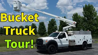 Man Lift Tour √ 36' Altec Bucket Truck