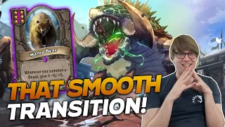 That SMOOTH Late Game Best Transition! | Hearthstone Battlegrounds | Savjz