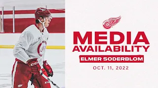 Elmer Soderblom on the 23-man roster, preseason and more