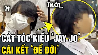 Cắt tóc kiểu JAY JO MULLET, bạn học sinh HÚT HỒN giới trẻ bởi VẺ ĐẸP phi giới tính | Tin 5s