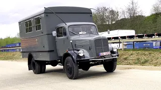 18. Kipper und Baumaschinentreffen Geilenkirchen - Anreise der Oldtimer am 05.04.2024 TALEA Media