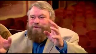 Stephen Fry and Brian Blessed in USES AND ABUSES