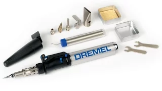 Газовый паяльник Дремель DREMEL. Небольшой обзор, ремонт.