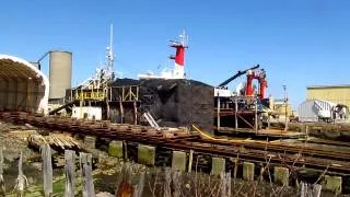 Boat Yard Work at Rockland Marine