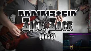 Rammstein - Zick Zack [Bass Cover / Rocksmith 2014 Playthrough]