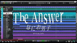 なにわ男子 - The Answer カラオケ　instrumental  [Music Video Dance ver.]