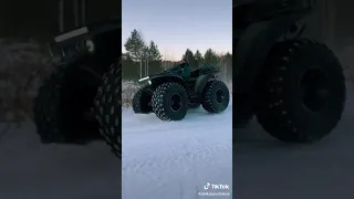 ATV XXL  drifts Russia