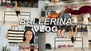 BALLET VLOG | Attempting a variation for the first time in 4 years, makeup haul, finding balance