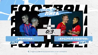 Фортуна (ВИФК) - Крылья Советов (ВА МТО). Лучшие моменты матча