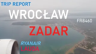 Trip Report 2022 | Wrocław (WRO) - Zadar (ZAD) | Ryanair | Flight FR8460