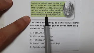 KPSS 2022 - Konu/6 - Osmanlı Duraklama Dönemi - Siyasi Olaylar ve Islahatlar - Lisans/Ön Lisans