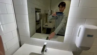 Hand Dryer Tour of (remodeled) Walmart North Olmsted OH