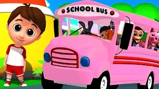 bánh xe trên xe buýt | vần điệu trẻ cho trẻ em | trẻ em bài hát | Wheels On The Bus | Kids Songs