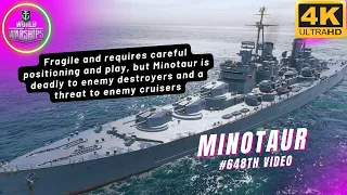 Wows MINOTAUR - RADAR MINO GAMEPLAY RANKED BATTLE - World of Warships 2022 #wows #worldofwarships