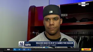 Juan Soto on Yankees' offense, Anthony Rizzo play