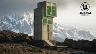 Relocating 4x4 House by Tadao Ando - Unreal Engine 5