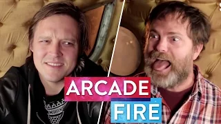 Rainn Wilson Almost Attacks Win Butler of Arcade Fire | Metaphysical Milkshake