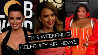 Celebrity Birthdays April 27-28: Penélope Cruz, Jessica Alba, Lizzo and More