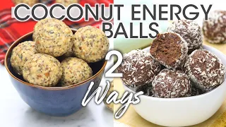 Healthy Energy Balls: No-Bake Coconut Energy Balls Recipes | How To Cuisine