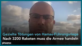 Israelischer Militärsprecher Arye Sharuz Shalicar zum Konflikt zwischen Israel und der Hamas