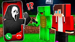 Scream GHOSTFACE CALLING to JJ and MIKEY at 3:00 am ! - in Minecraft Maizen