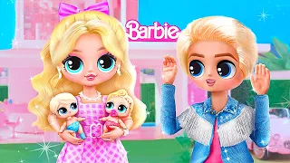 Rodzina Barbie w Domu Marzeń / 30 Trików i Wyrobów dla LOL OMG