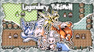 Pokemon Red and Blue - All Legendary Pokemon