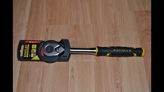 Трещотка Stanley FatMax 1/2", 120 зубьев, обзор.