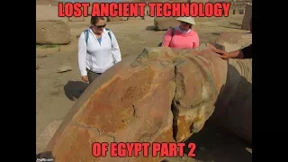 Lost Ancient High Technology Of Egypt 2017 Update: Tanis And Aswan